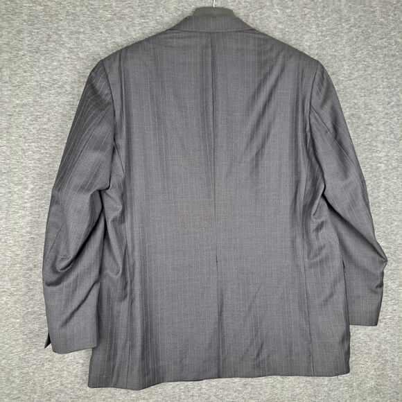 Lauren Ralph Lauren Men's 47R Pinstripe 100% Wool Blazer Sport Coat Jacket - Picture 2 of 16